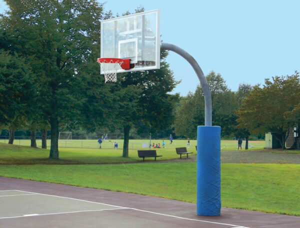 Ultimate Adjustable Gooseneck Hoop - Workhorse Sports Installations
